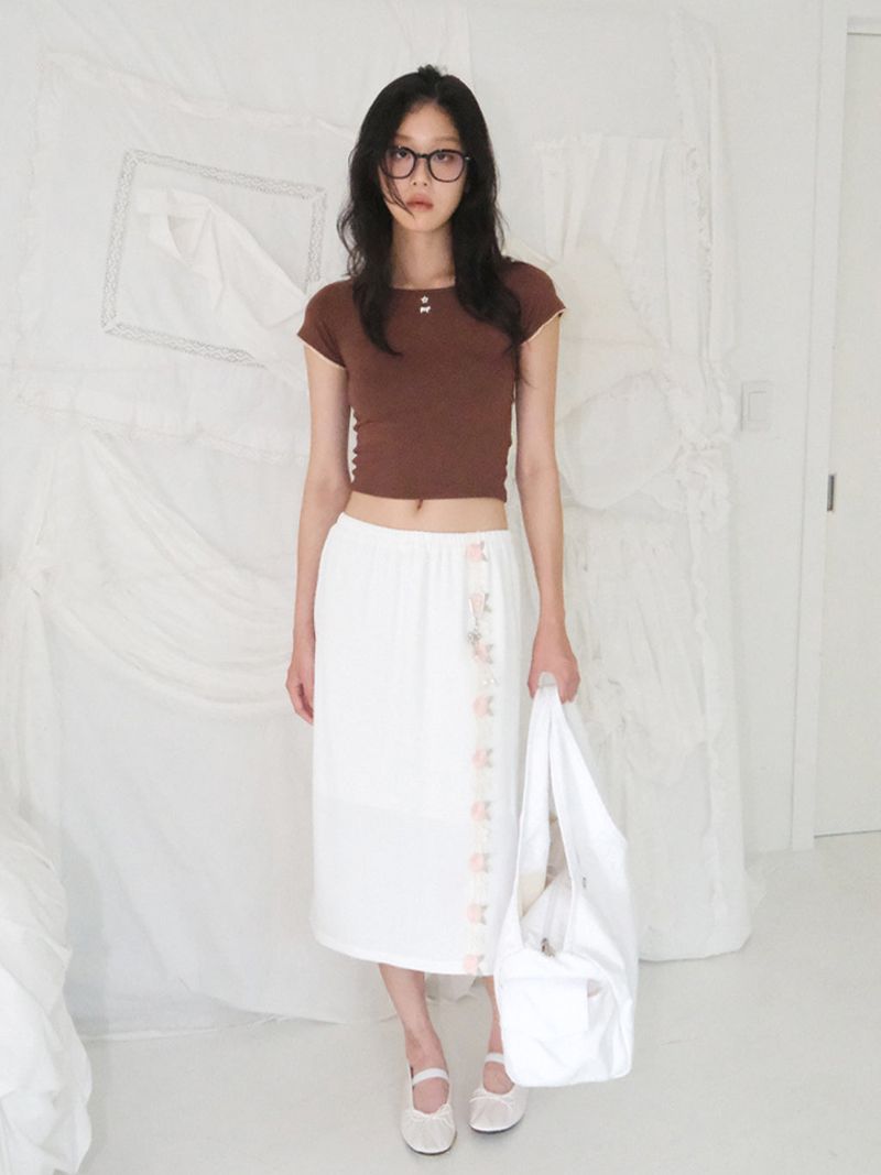 French Skirt (White)