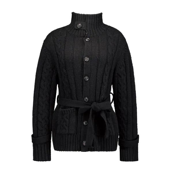 Forusring（フォーラスリング）の「メロウ ニット カーディガン [BLACK]（トップス）」