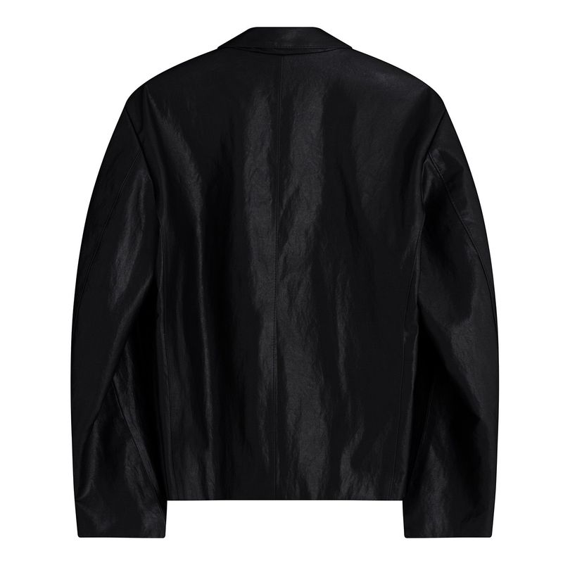 Open Collar Military Jacket