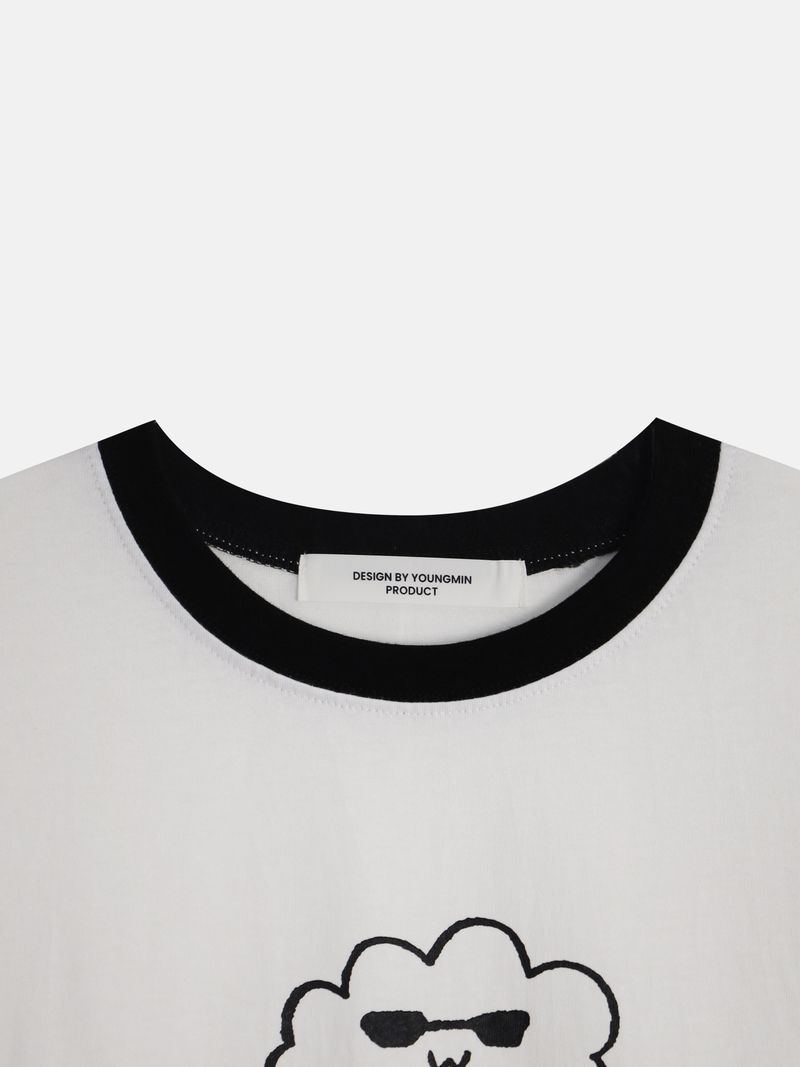 Cloud Ringer Loose Fit Short Sleeve 2COLOR