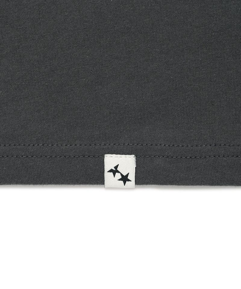 STAR NOTE SS TEE CHARCOAL(CV2GMUT503A)