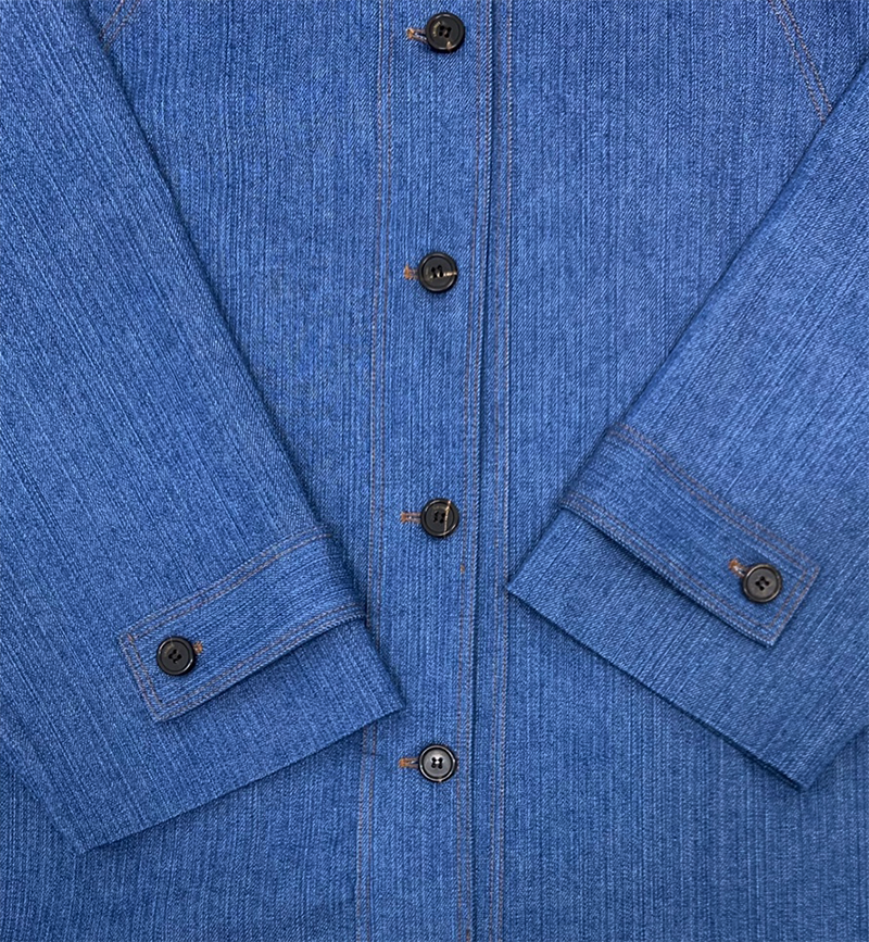 KOOKEESEE Slub Denim Jacket