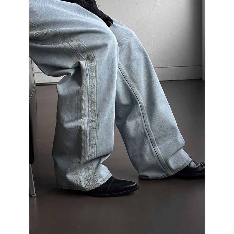 [S/S] Handmade stitch denim pants(2color)