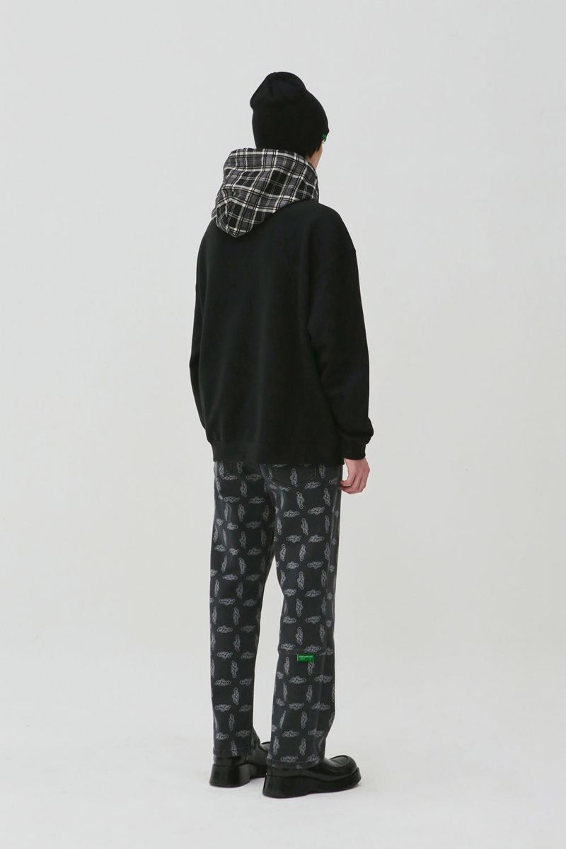 T.D BEAR Wappen Hoodie_Black