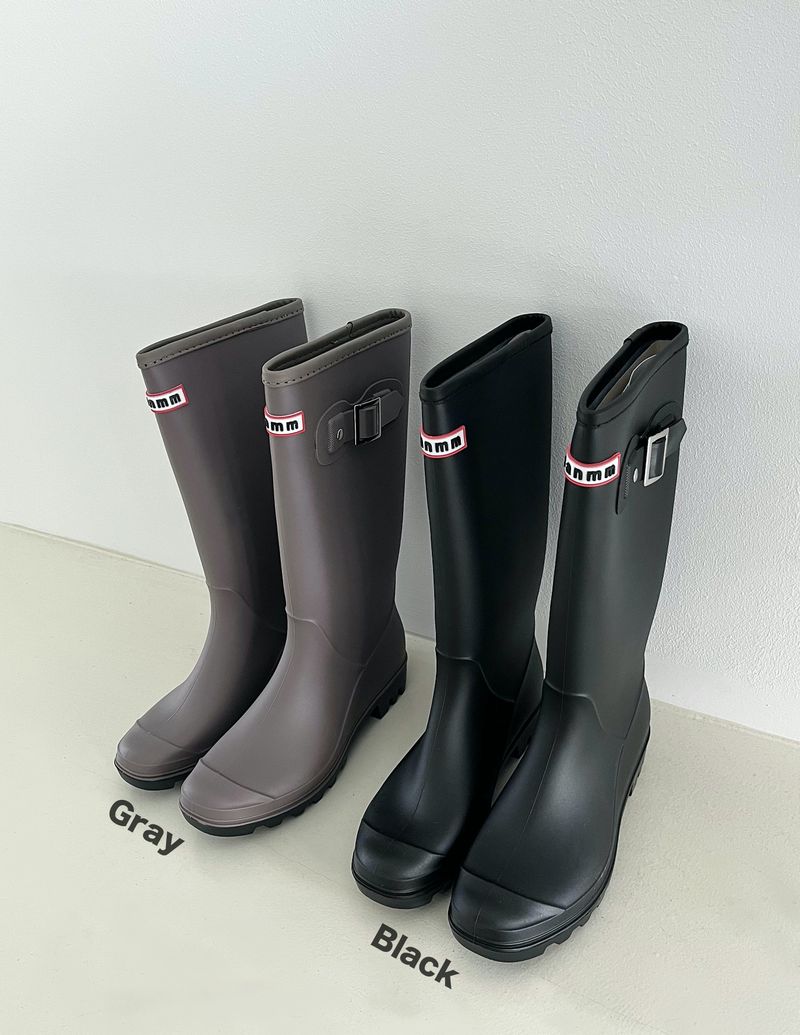 Arco iris(アルコイリス)の「England buckle rain boots (Shoes)」