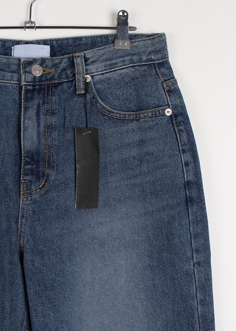 EYELET DENIM PANTS