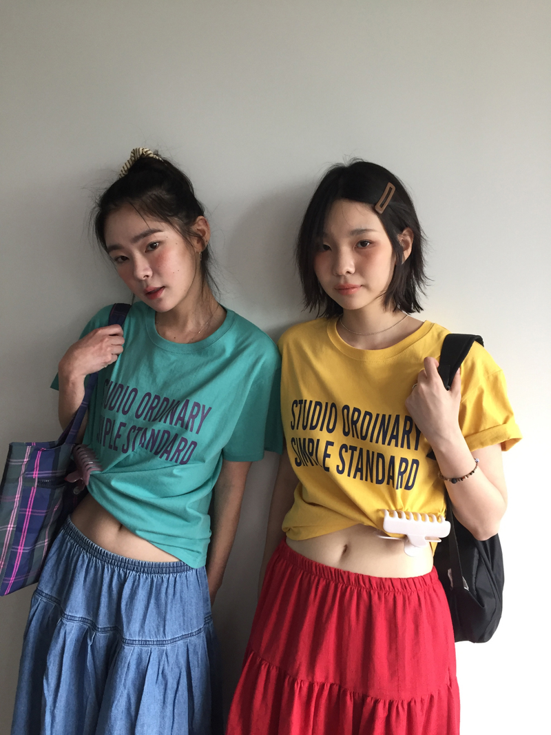 Studio Lettering T-shirt (4color)
