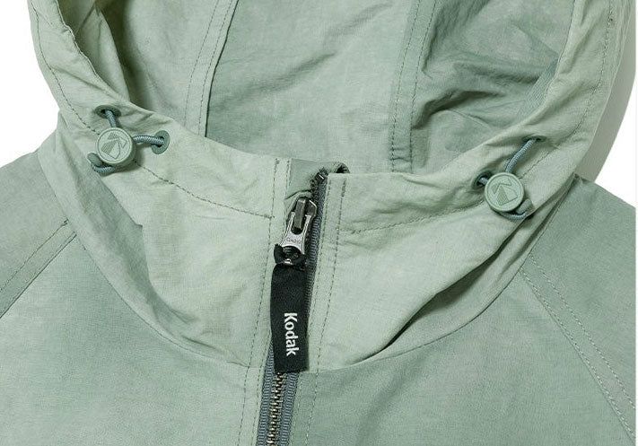 RECIPE WASHED HOODED JACKET【CHARCOAL】