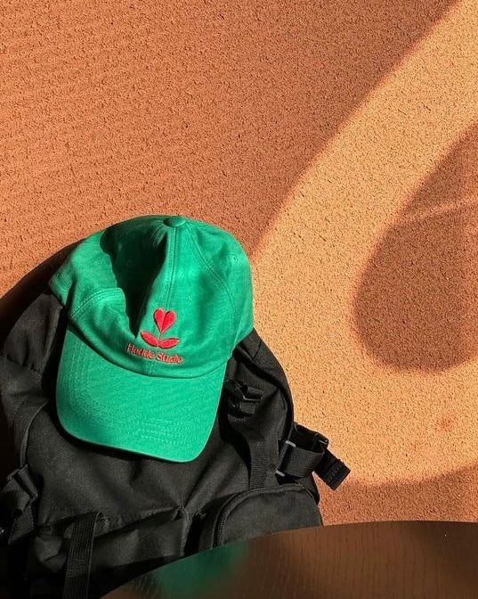 HADDE LOGO BALL CAP GREEN