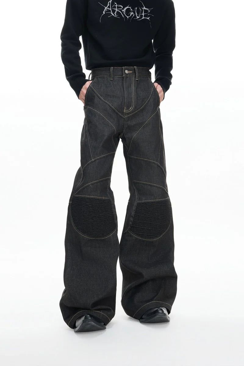 Argue Cultureの「Raw Denim Biker Flared Jeans(Pants)」