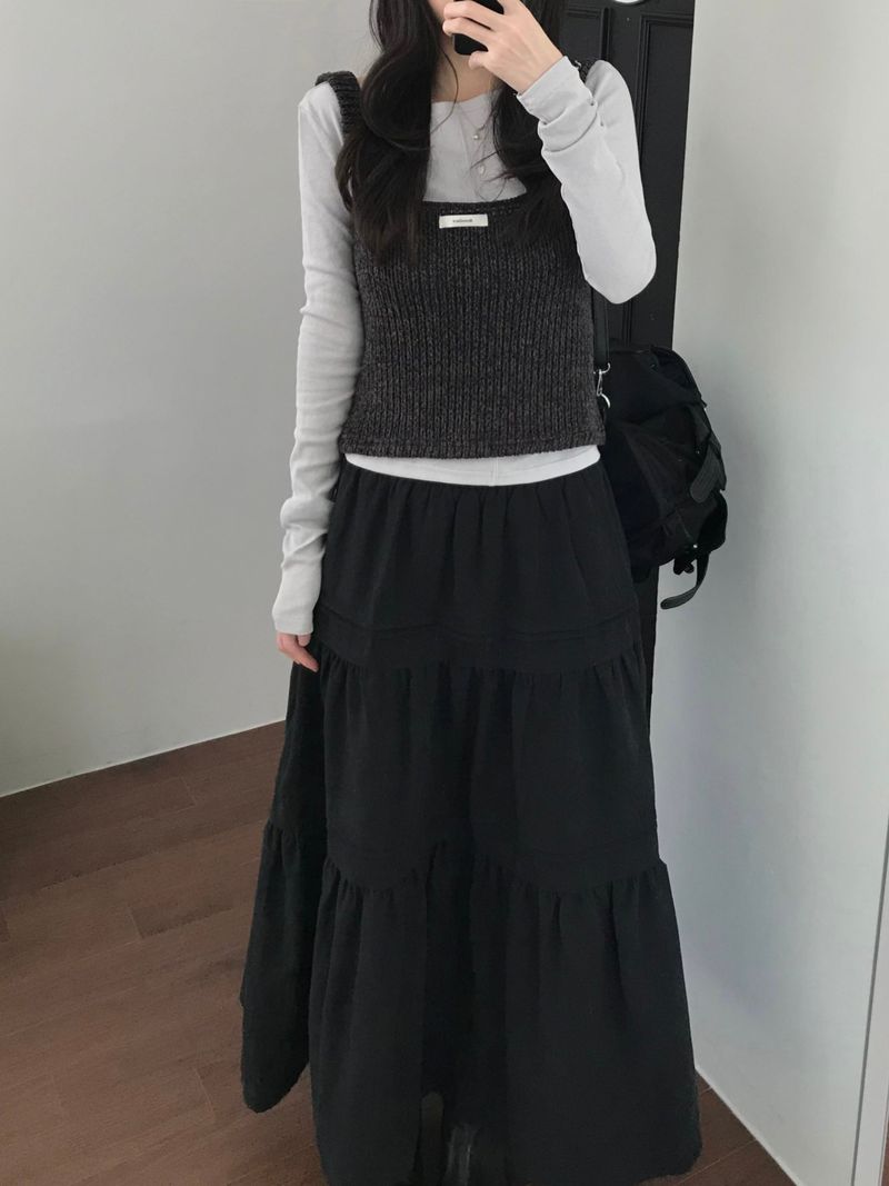 Ripple Knit Sleeveless (3 colors)