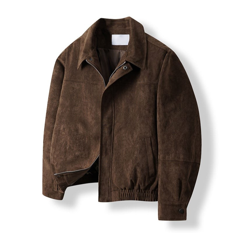 Suede short blouson(3color)