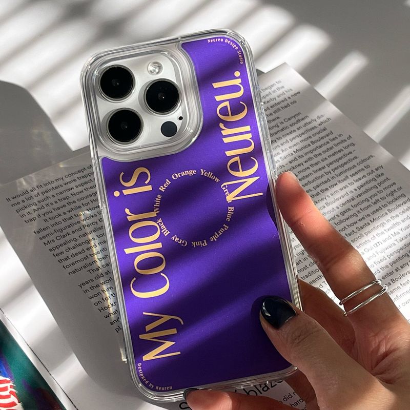 My Color Case (Purple Jelly Hard)