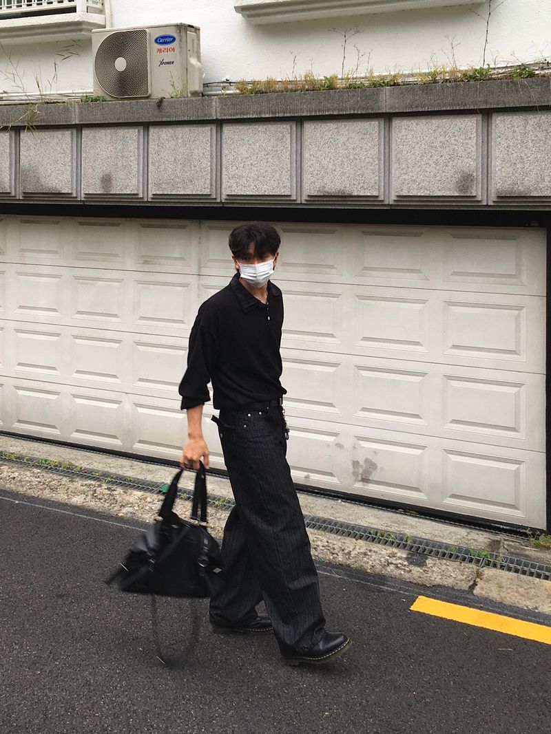 Porta Double Collar Knit 3C