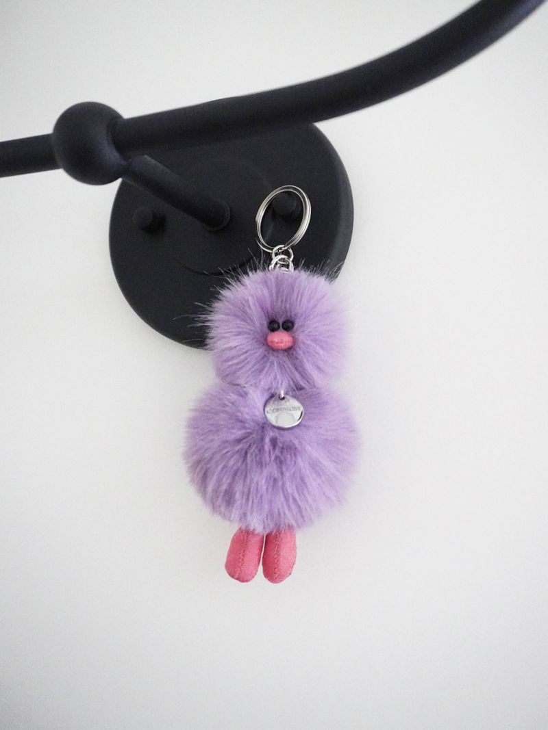 Cosymosy Mini Bird Keyring - Lavender