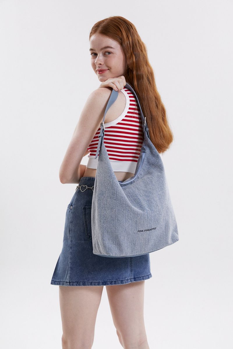 PINK PINEAPPLE（ピンクパイナップル）の「DAILY DENIM BAG（Bags）」