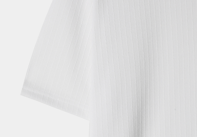 Look Lachief Standard Henry Neck Ribbed Short Sleeve