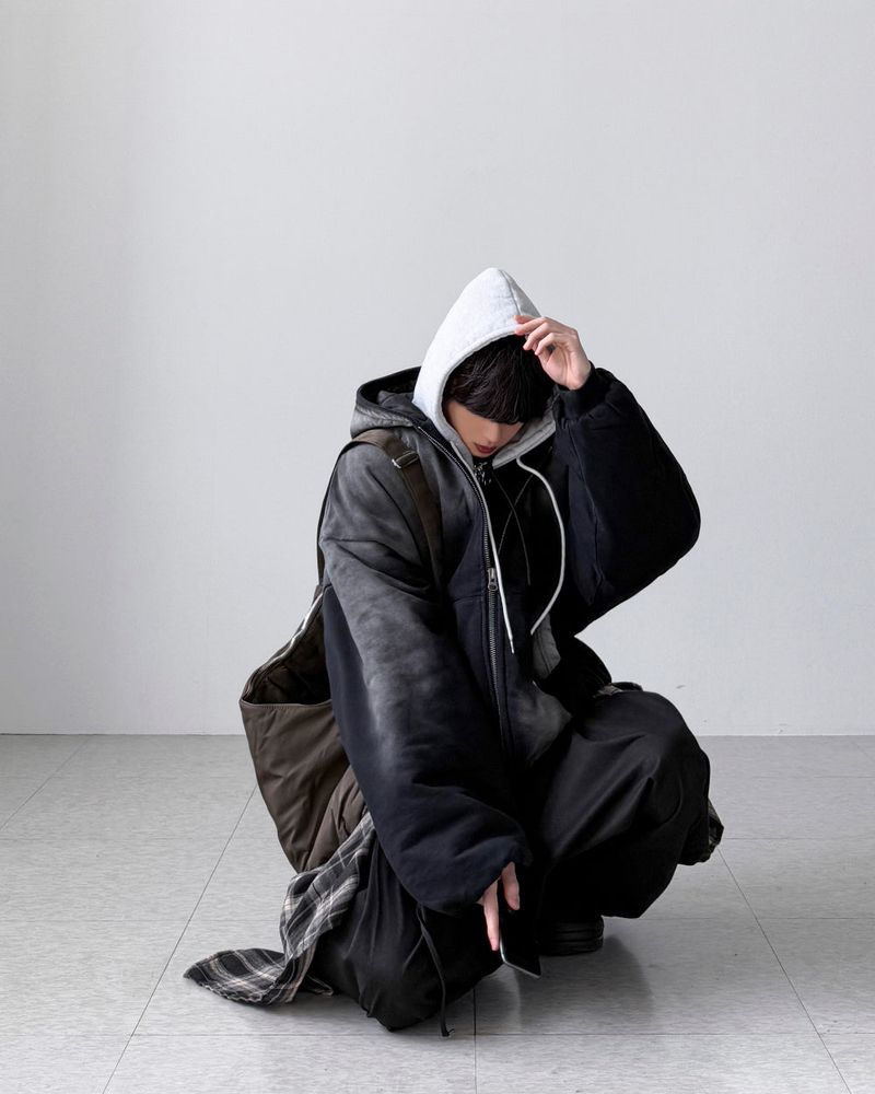 Ashd Padding Hood Zip-Up