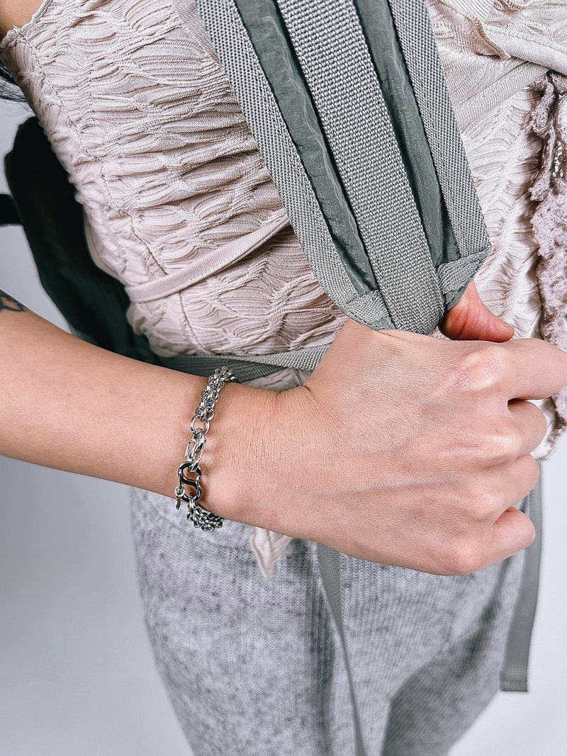 Basket Chain Bracelet (size: 3type)