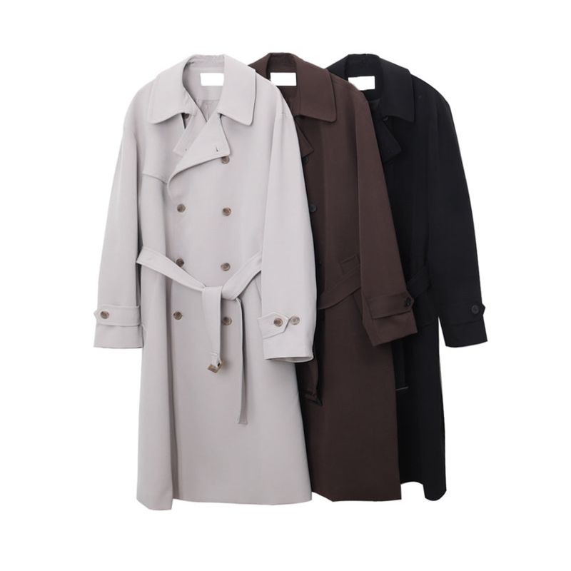 LMN Her Basic Trench Coat (3 colors)