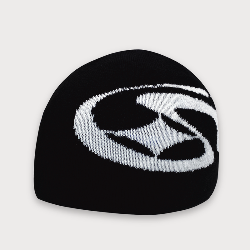 PAISLEY STARRY BEANIE (BLK)