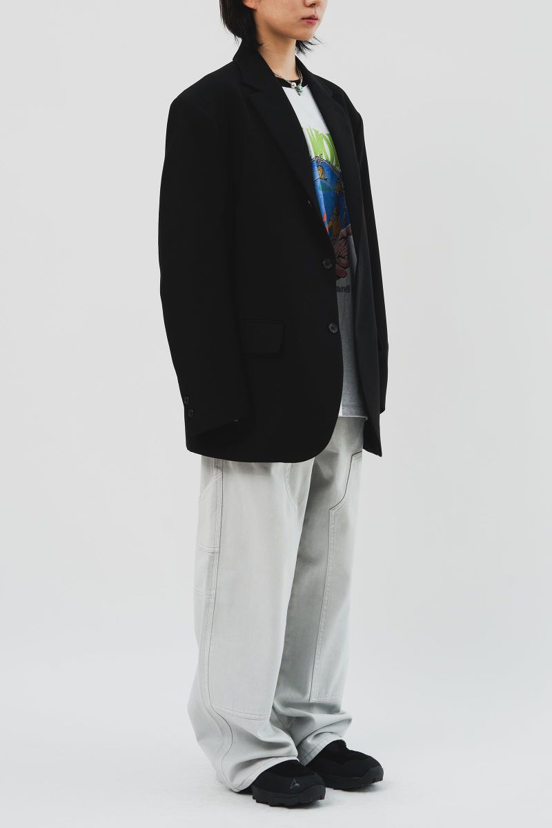 Sub Single Breasted Jacket (3color)