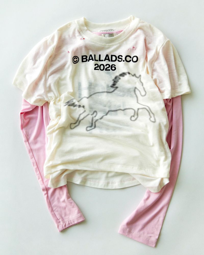 BALLADS VINTAGE FADE TEE