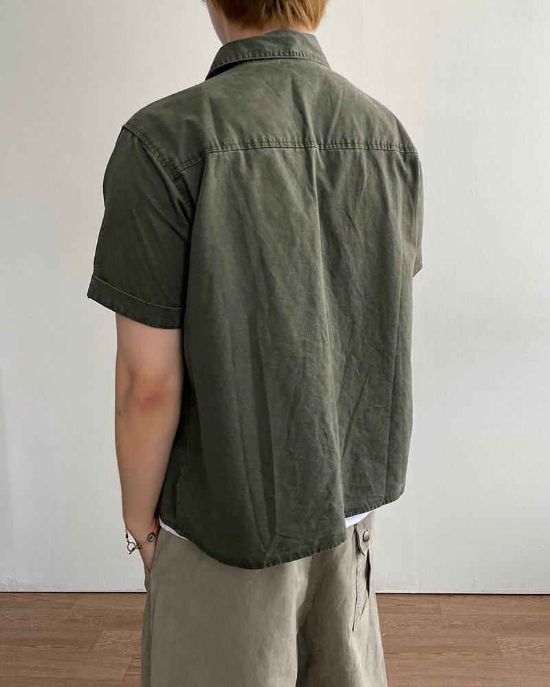Drif Dyeing Short Sleeve Shirt