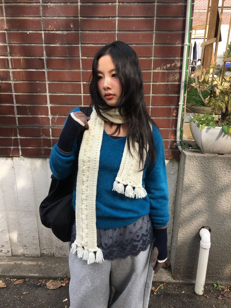 Grunge Wool Muffler (3color)