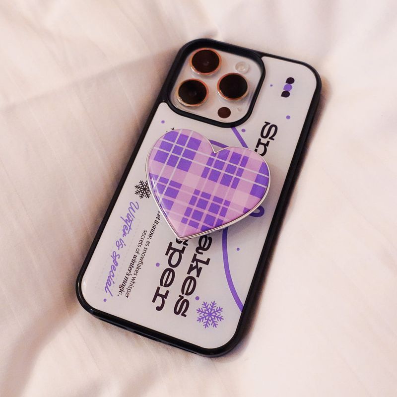 【MADE】Snow epoxy phone case(2 colors)