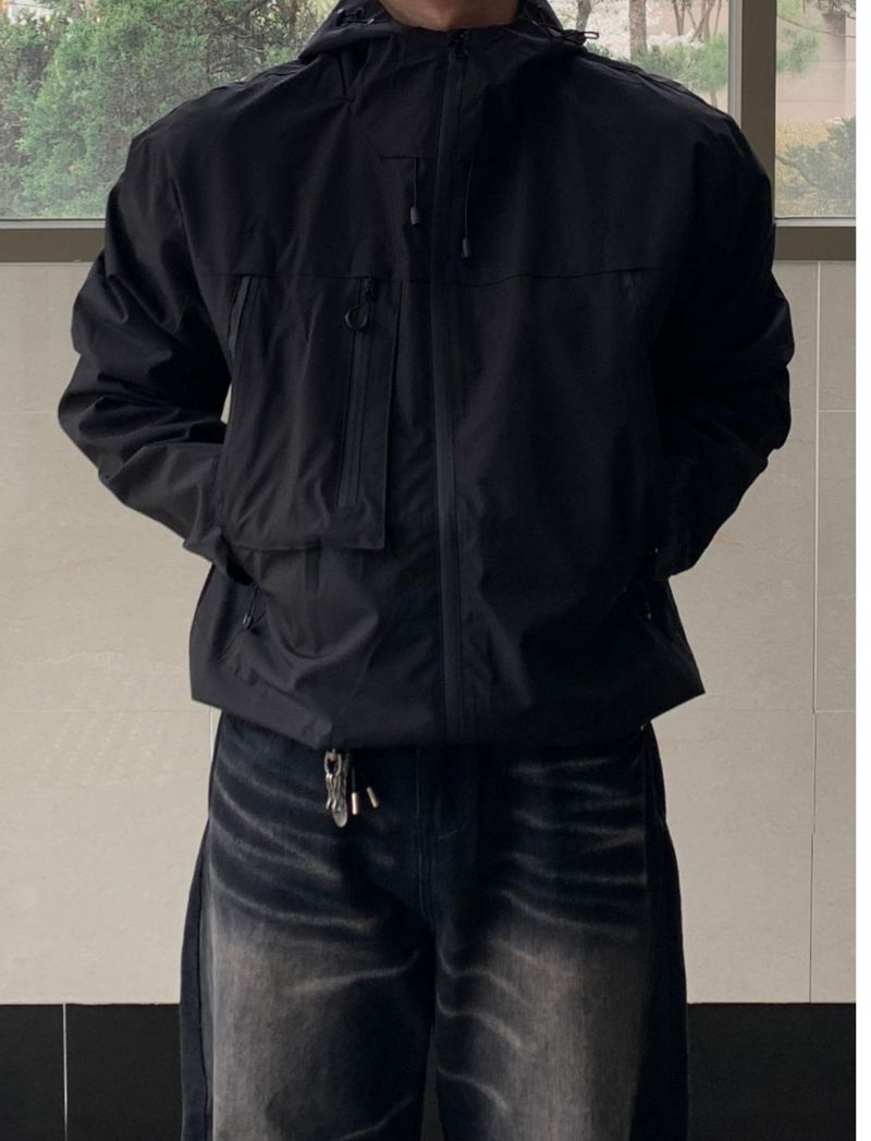 Kadena Two-Way Gorpcore Hooded Windbreaker