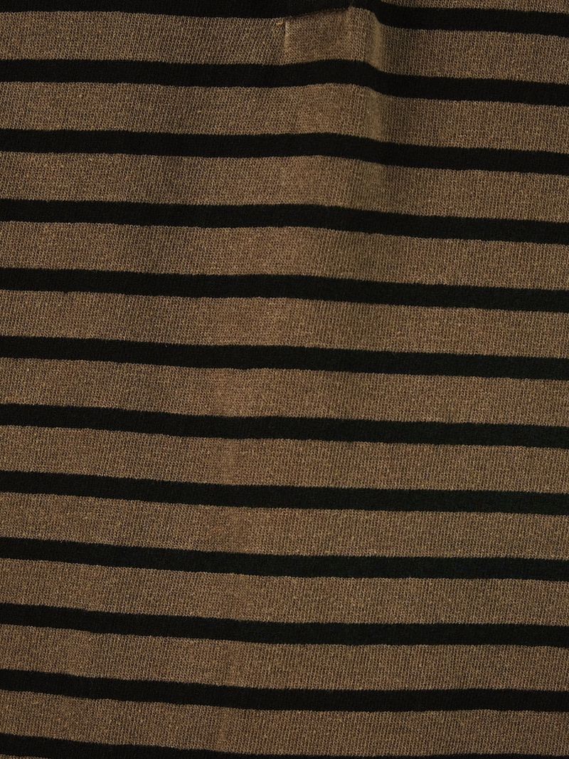 AN Pigment Stripe Collar T