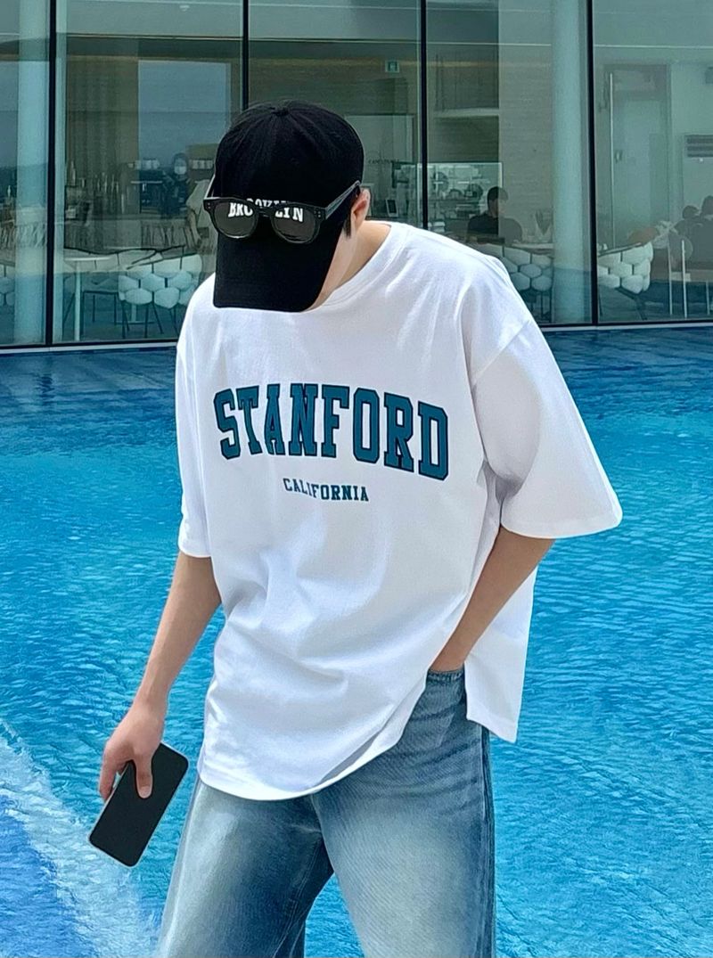 [Premium] SF レタリングオーバーフィットショートスリーブtシャツ