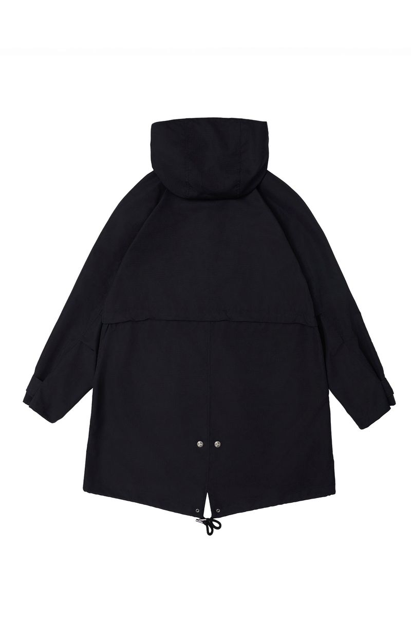 CANTON HOODIE FIELD JACKET BLACK