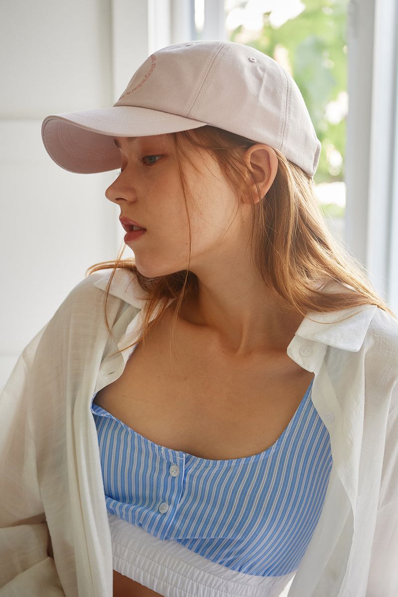 ROUND LOGO BALL CAP_3COLORS