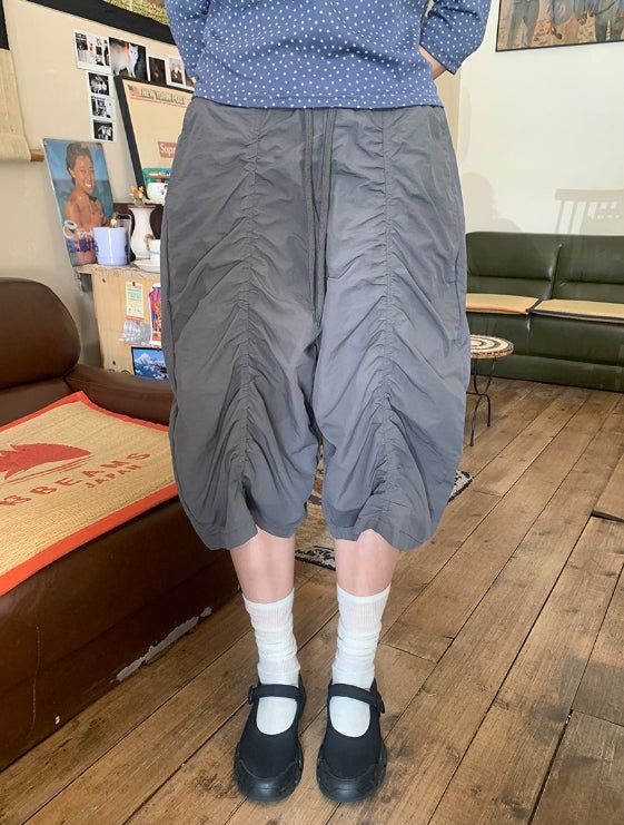 BAON（バオン）の「Billy Wrinkle Three Quarter Nylon Bermuda Pants（Pants）」