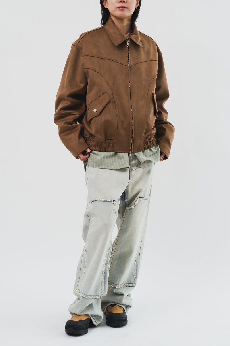 Shape Suede Jacket (4color)