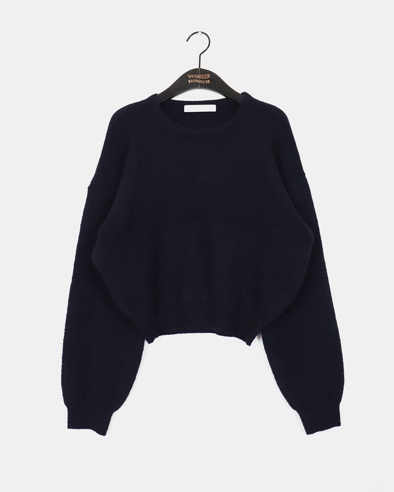 Posol Basic Short Round Knitwear