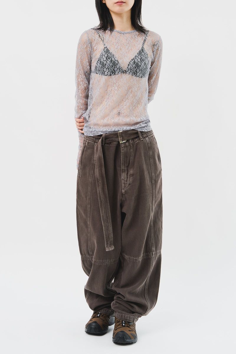 (W) Shell Lace Top (2color)