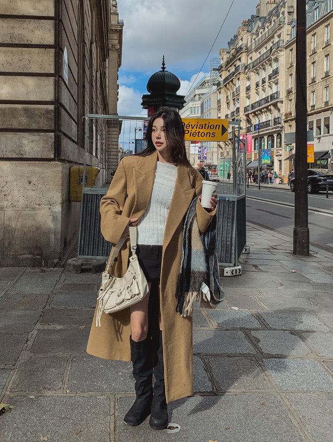 City Double Maxi Over Coat