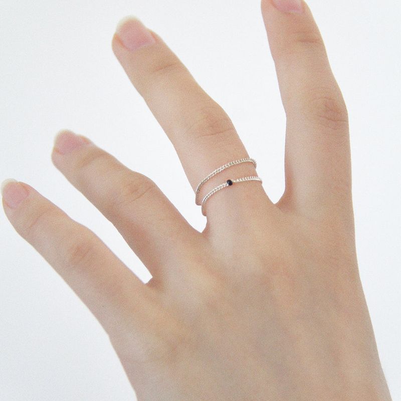 ccnmade（チェチャンナムメイド）の「オンリーシルバーチェーンリング（アクセサリー）」