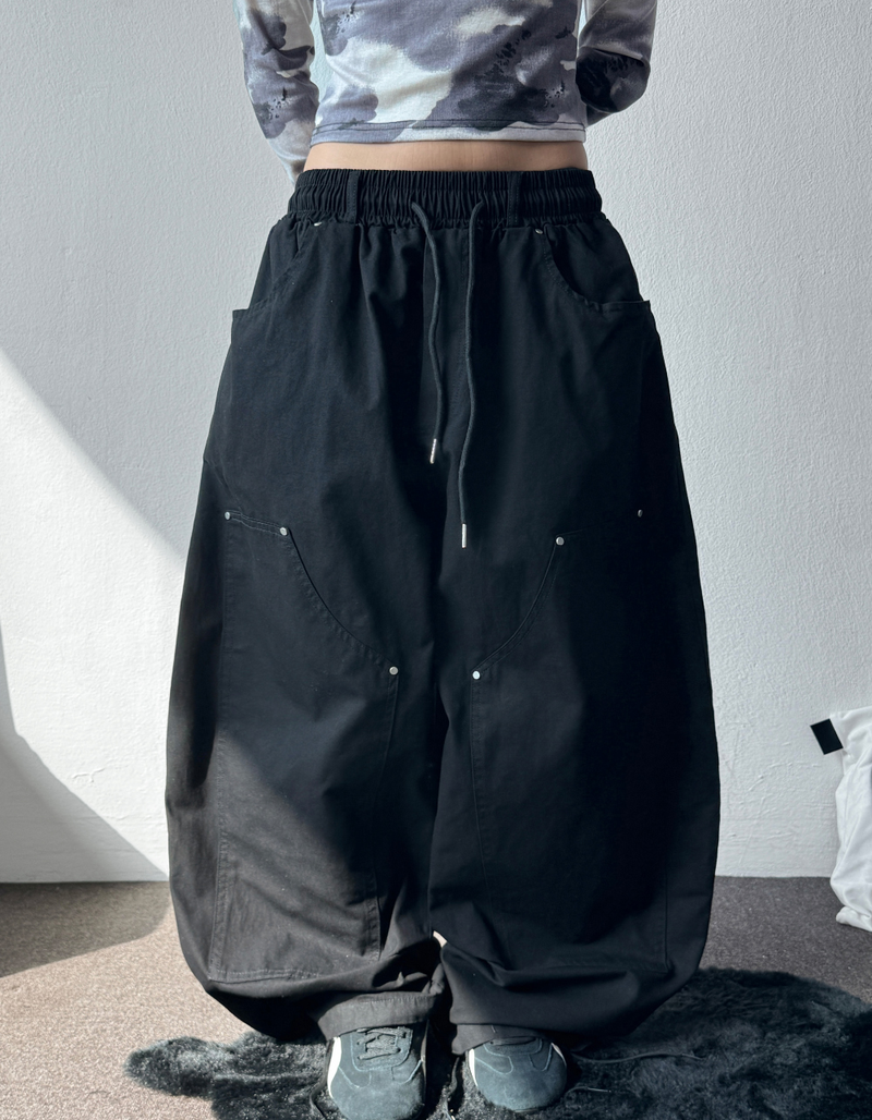 CCORTTI（コルッティ）の「ビューディーバルーンリベットコットンロングパンツ4カラー（パンツ）」