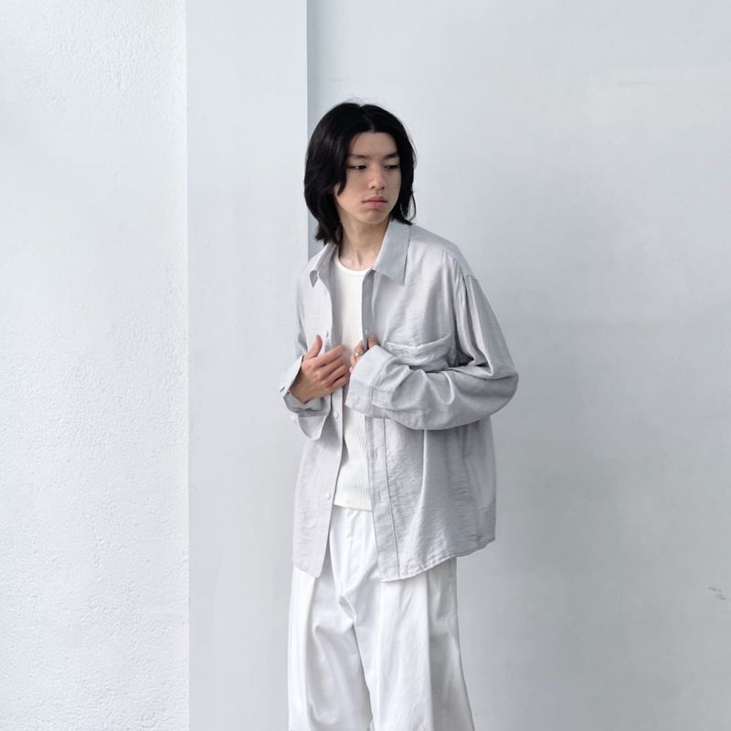Textured Hem Shirt