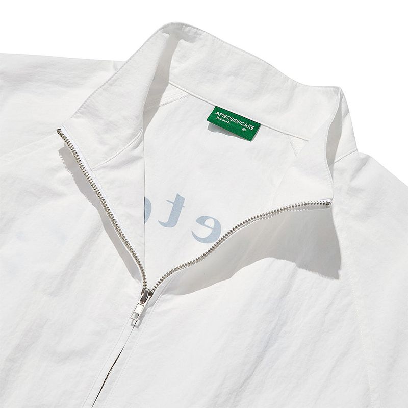 Metal Wind Jacket_White
