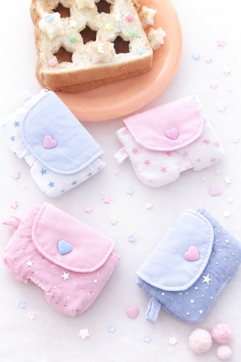 Star embroidery point AirPod case (4colors)
