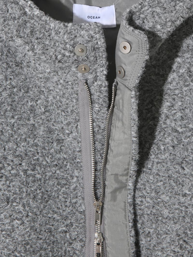 [UNISEX] from Mix Hood Coat Jacket