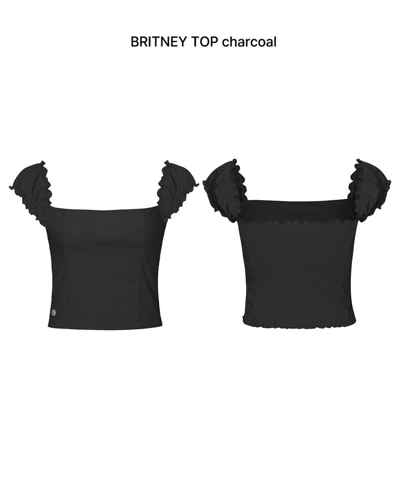 BRITNEY TOP charcoal