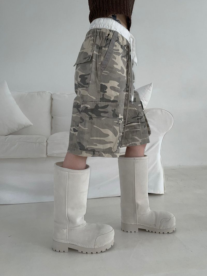 girly camo bermuda pt