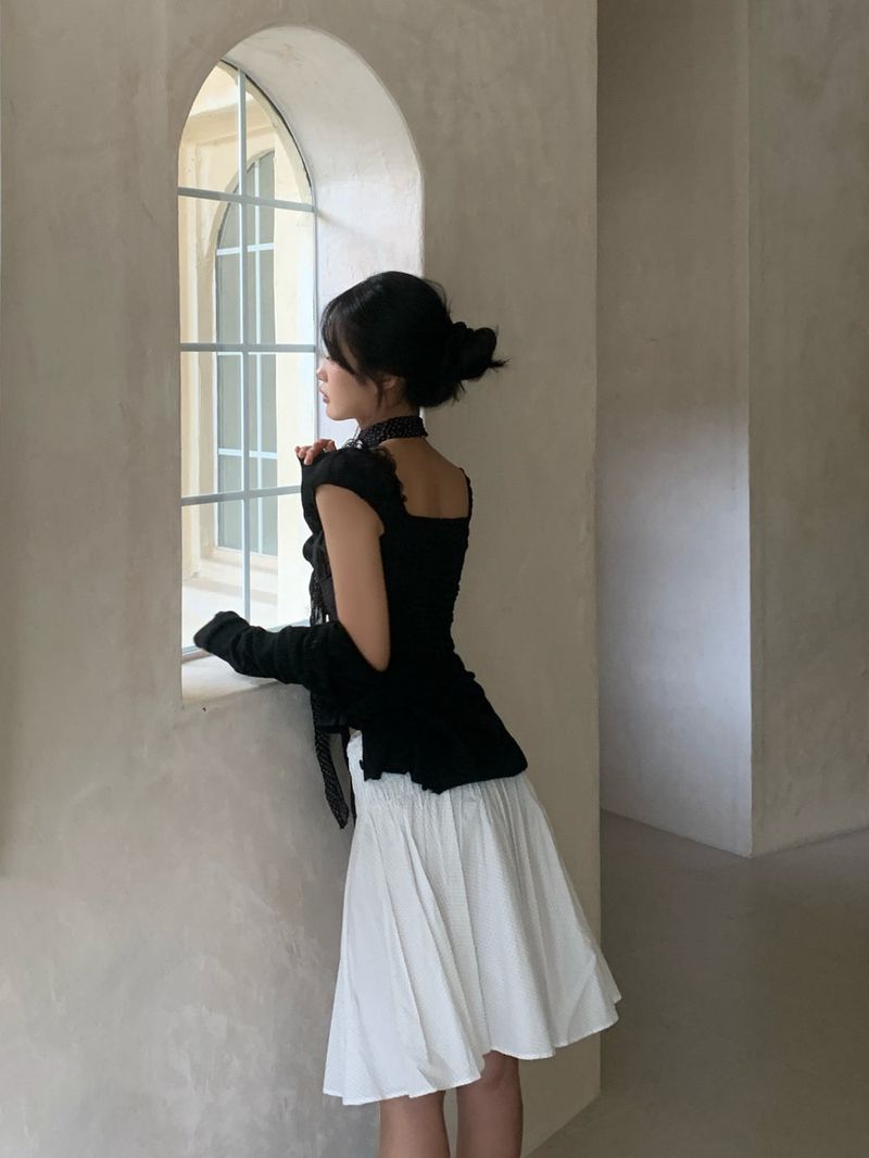 Candy Smoke Midi Skirt