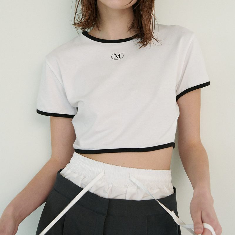 SIMBOL LOGO T-SHIRT, WHITE